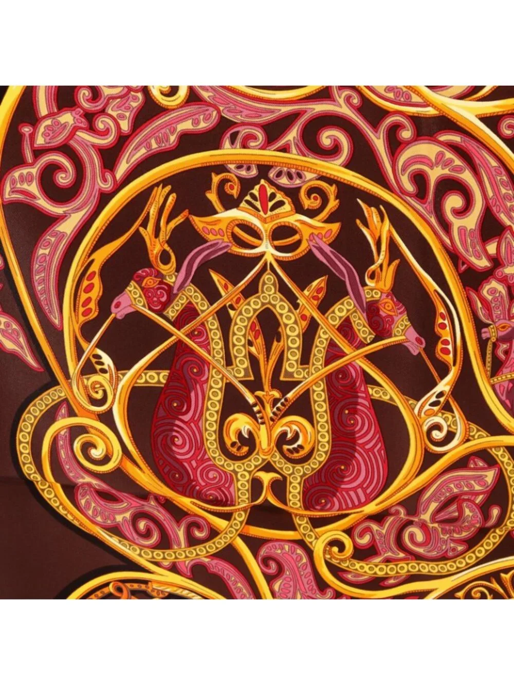 Hermes Scarf Carre 90 la Charmante Aux Animaux Silk - Picture 7 of 7